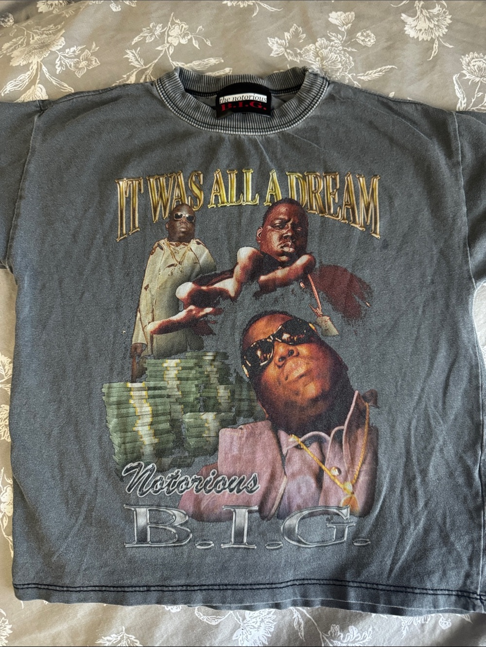 Notorious big rapper kids tee size 5